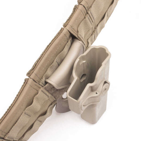 warrior - cinturone tattico gunfighter coyote - immagine 2