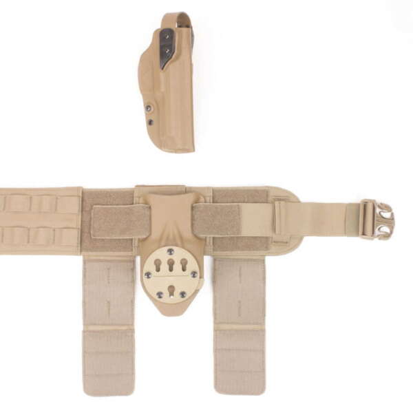 warrior - cinturone tattico gunfighter coyote - immagine 3