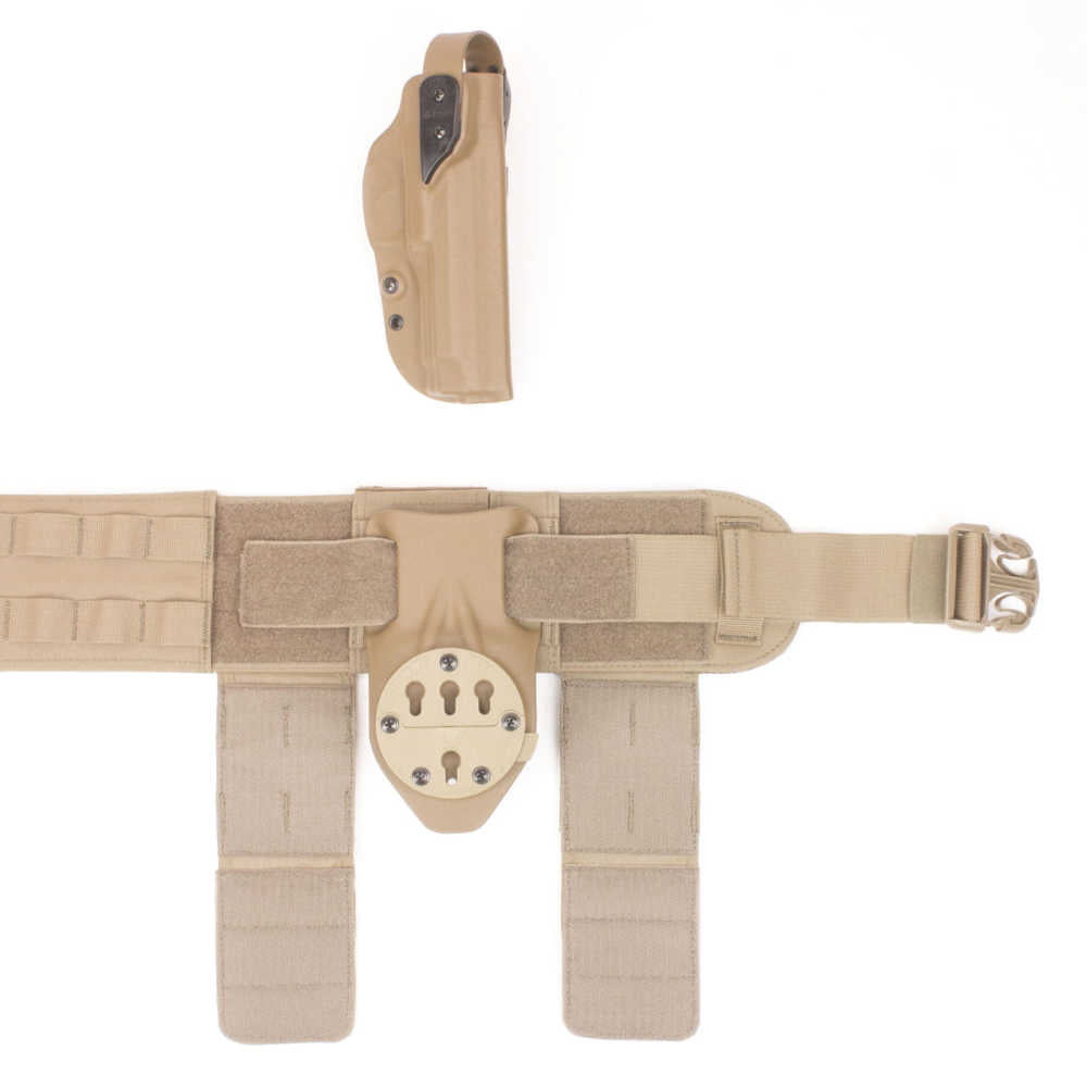 warrior - cinturone tattico gunfighter coyote - immagine 3