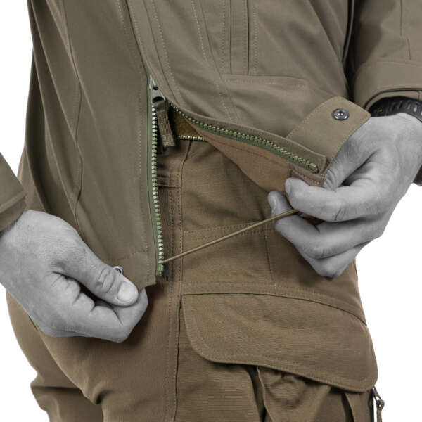 uf pro delta eagle 3 softshell jacket  brown grey - immagine 4