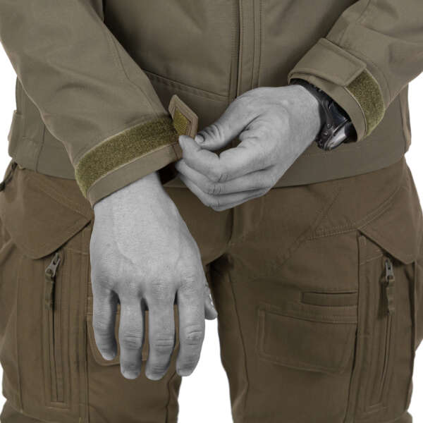 uf pro delta eagle 3 softshell jacket  brown grey - immagine 8