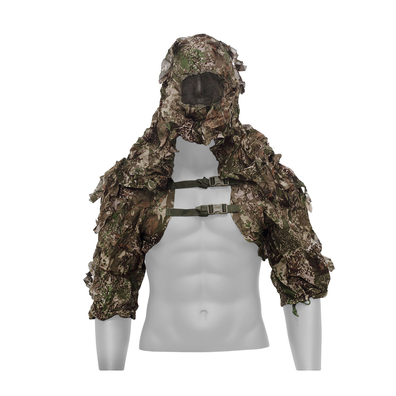 ghosthood ghillie-short concamo brown