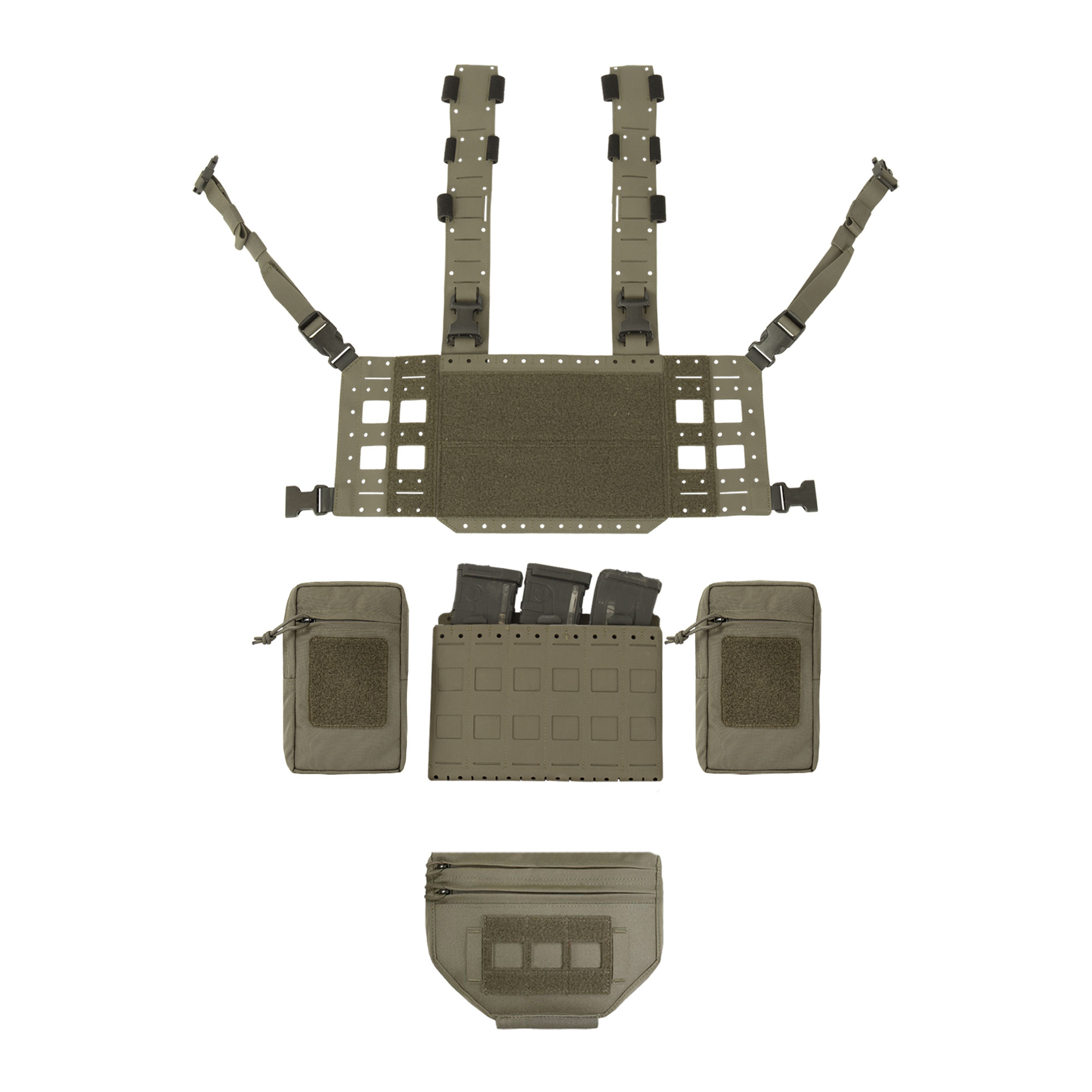 Chest Rig Warrior Assault - MCR MK1 Type 1 Ranger Green - Image 4