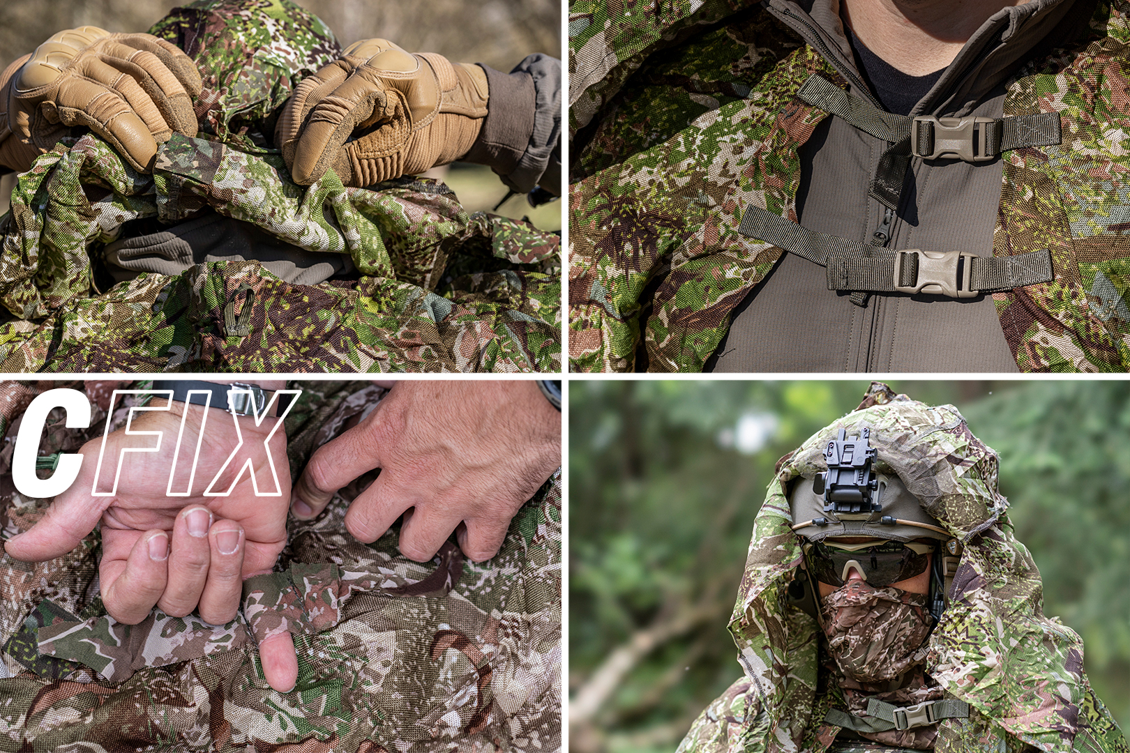 ghosthood ghillie-short concamo green - Image 5
