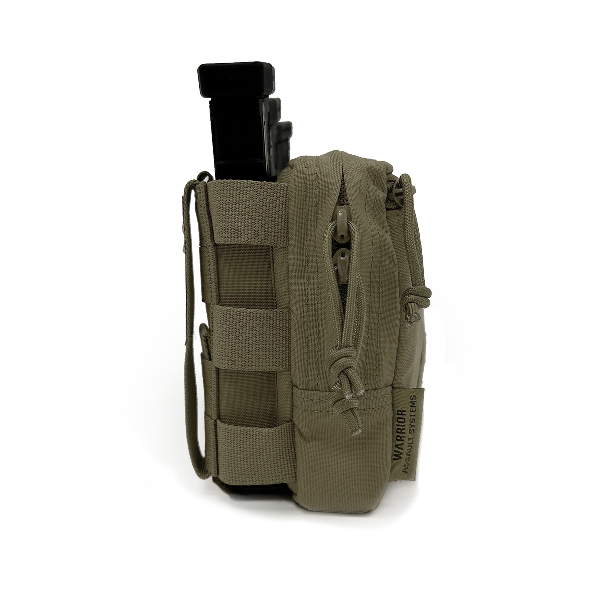 warrior Triple Snap Mag Utility Pouch – Ranger Green - Image 2