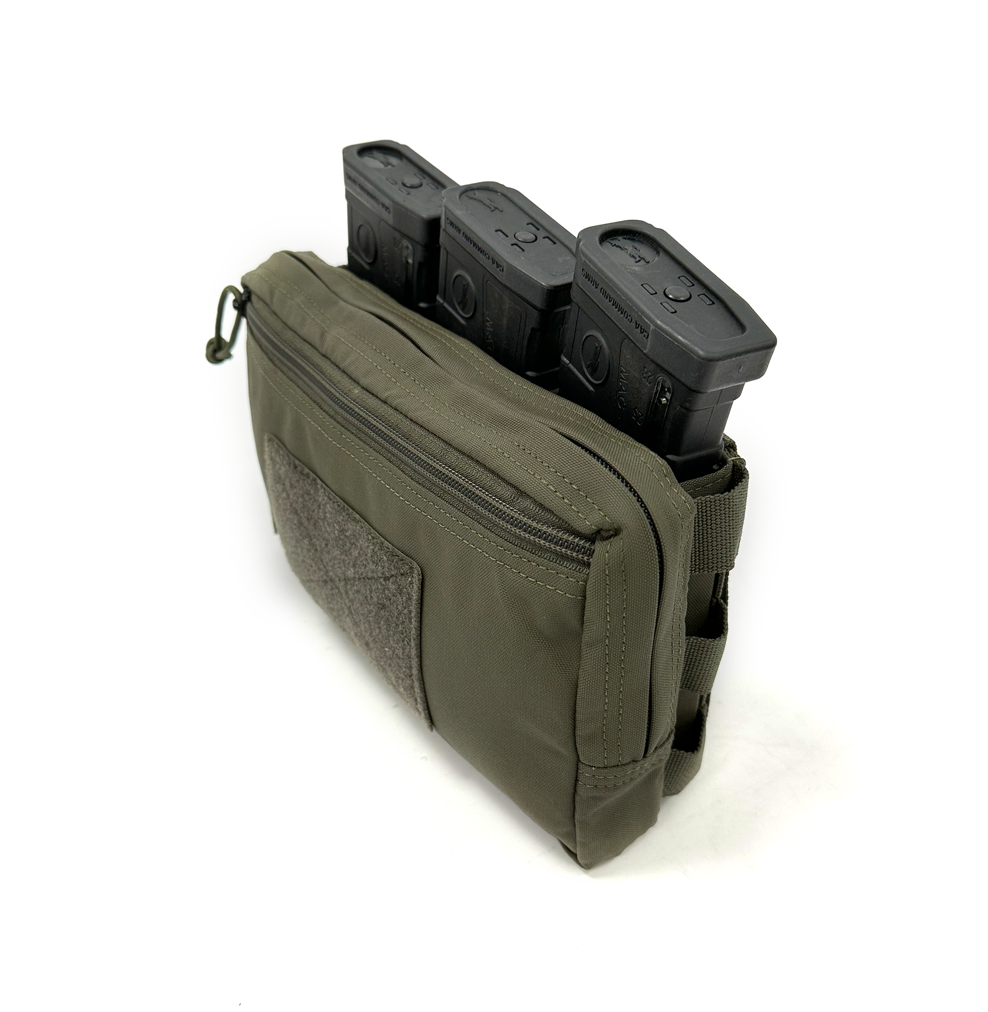 warrior Triple Snap Mag Utility Pouch – Ranger Green - Image 3