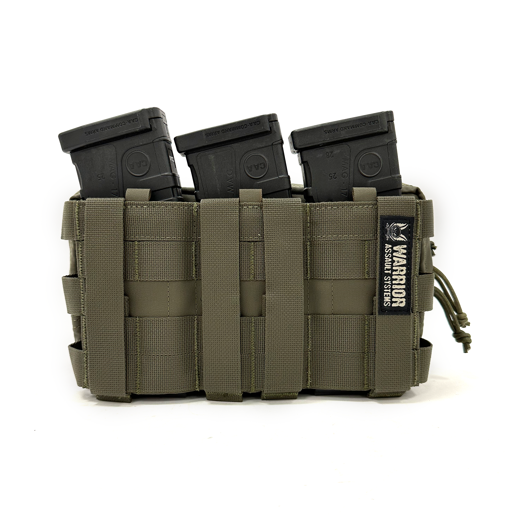 warrior Triple Snap Mag Utility Pouch – Ranger Green - Image 6